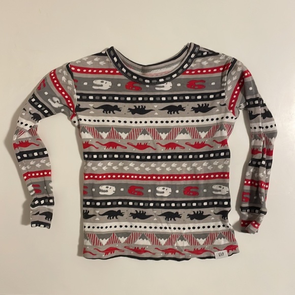 Gap Dinosaur Christmas Pajamas - 3T - Picture 3 of 3